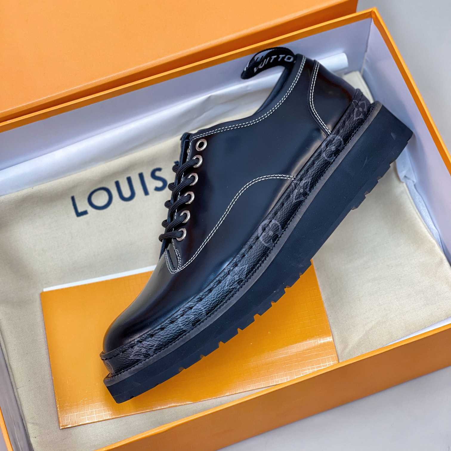 Louis Vuitton Millenium Lace-Up Shoes - FashionPlug