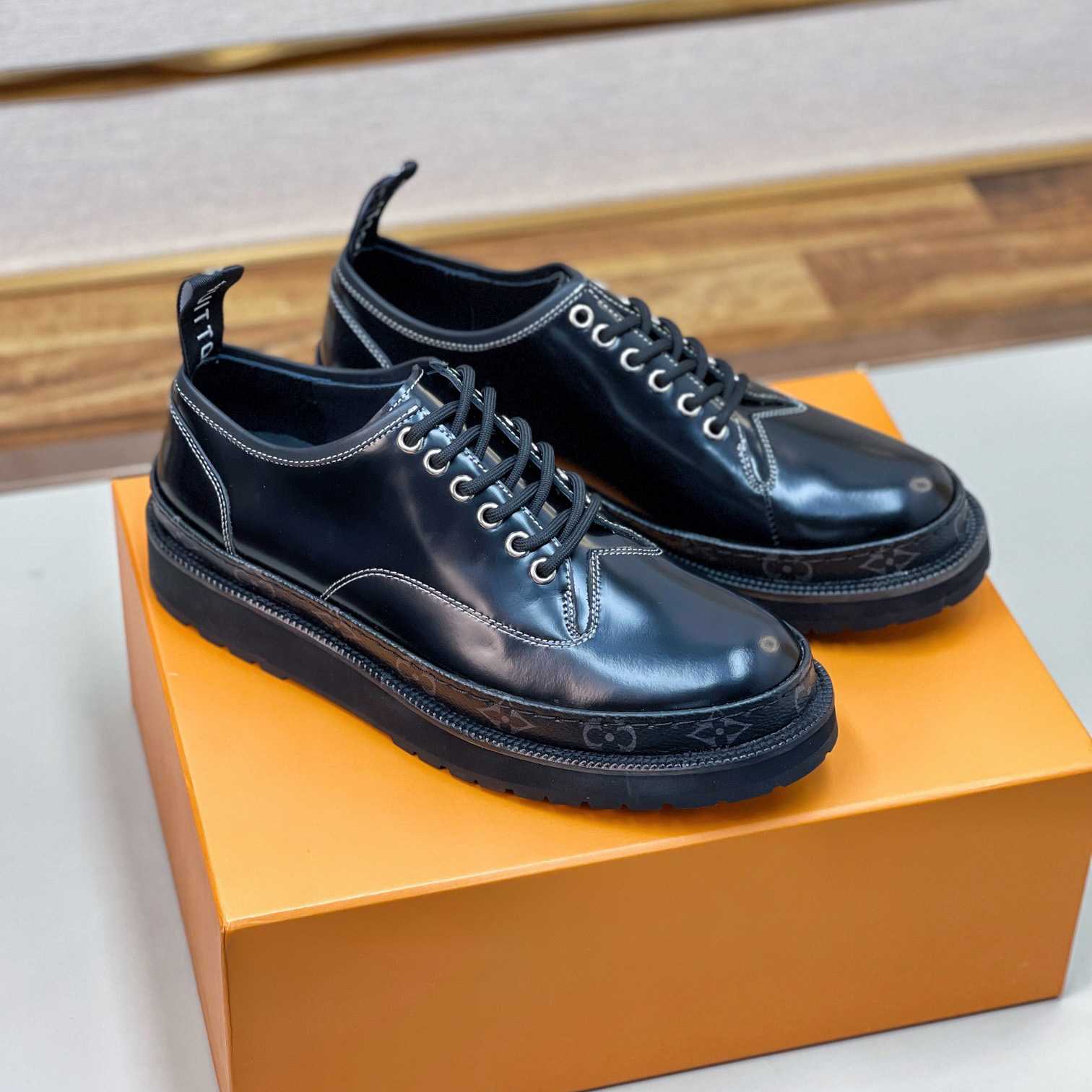 Louis Vuitton Millenium Lace-Up Shoes - FashionPlug