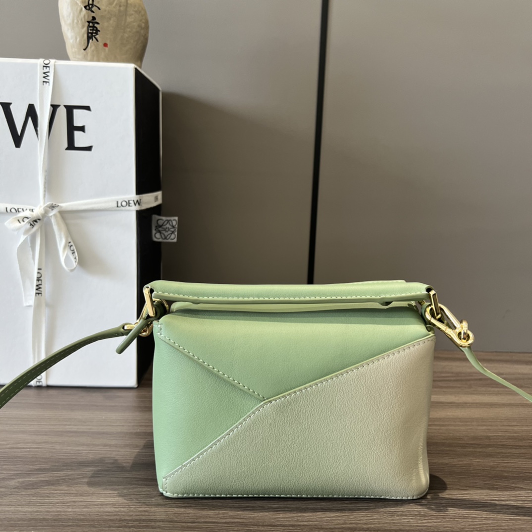 Loewe Mini Puzzle Edge Bag In degrade Nappa Calfskin - FashionPlug
