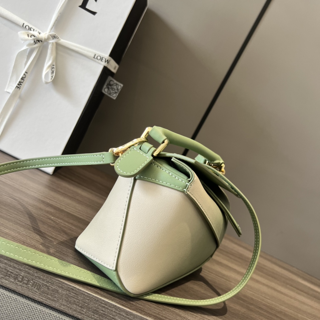 Loewe Mini Puzzle Edge Bag In degrade Nappa Calfskin - FashionPlug