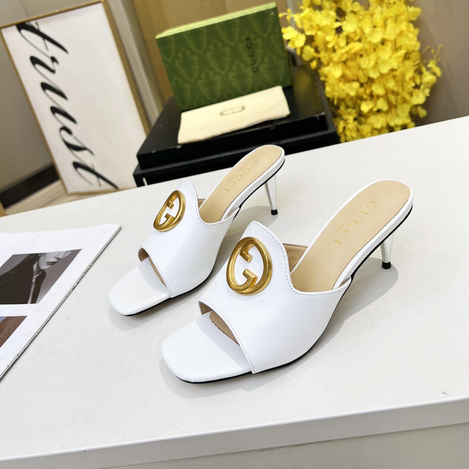 Gucci Blondie Slide Sandal - FashionPlug