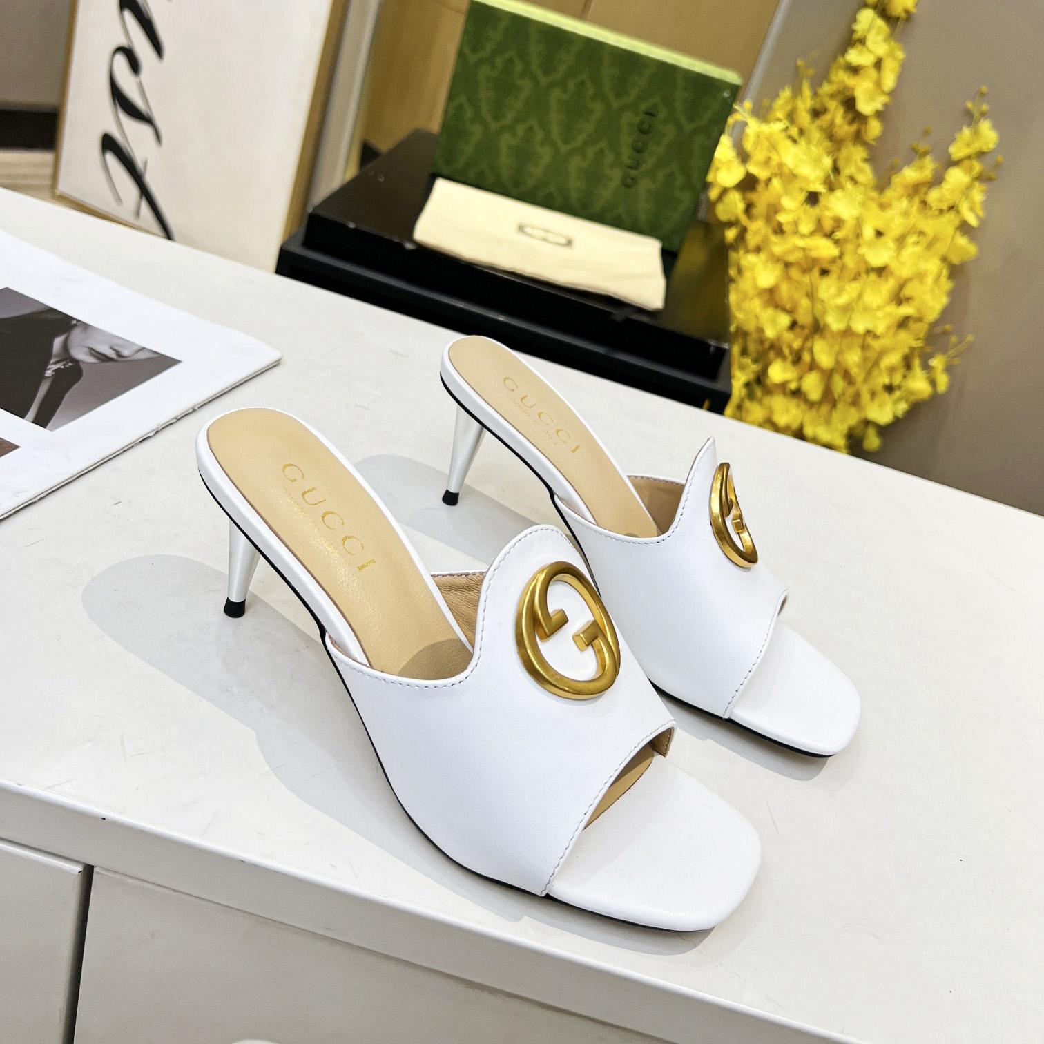 Gucci Blondie Slide Sandal - FashionPlug