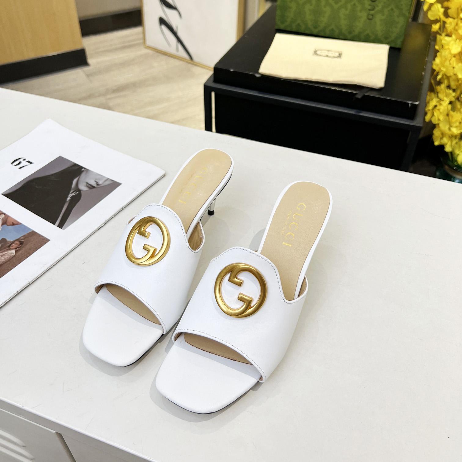 Gucci Blondie Slide Sandal - FashionPlug