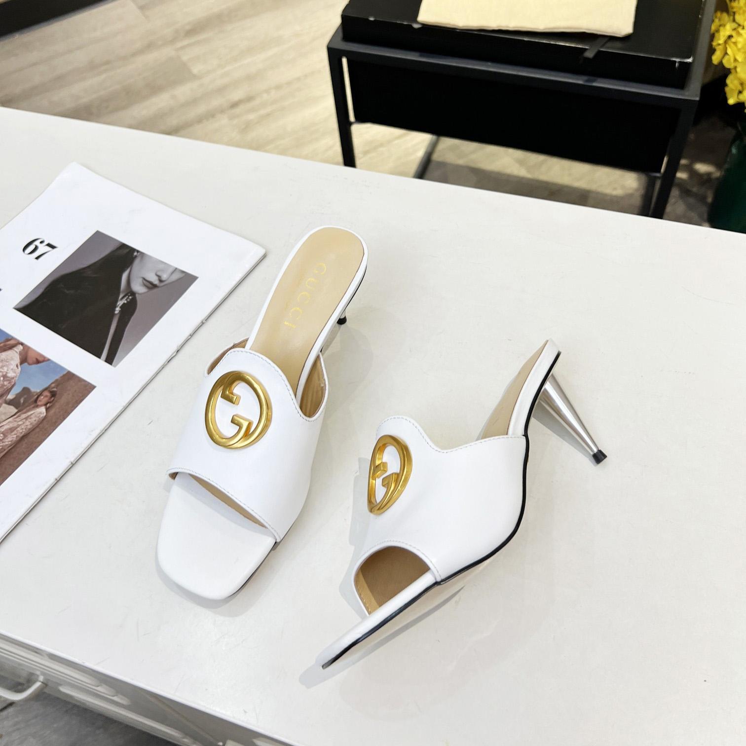 Gucci Blondie Slide Sandal - FashionPlug
