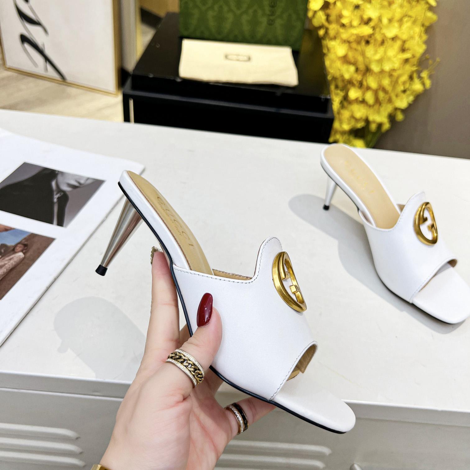 Gucci Blondie Slide Sandal - FashionPlug