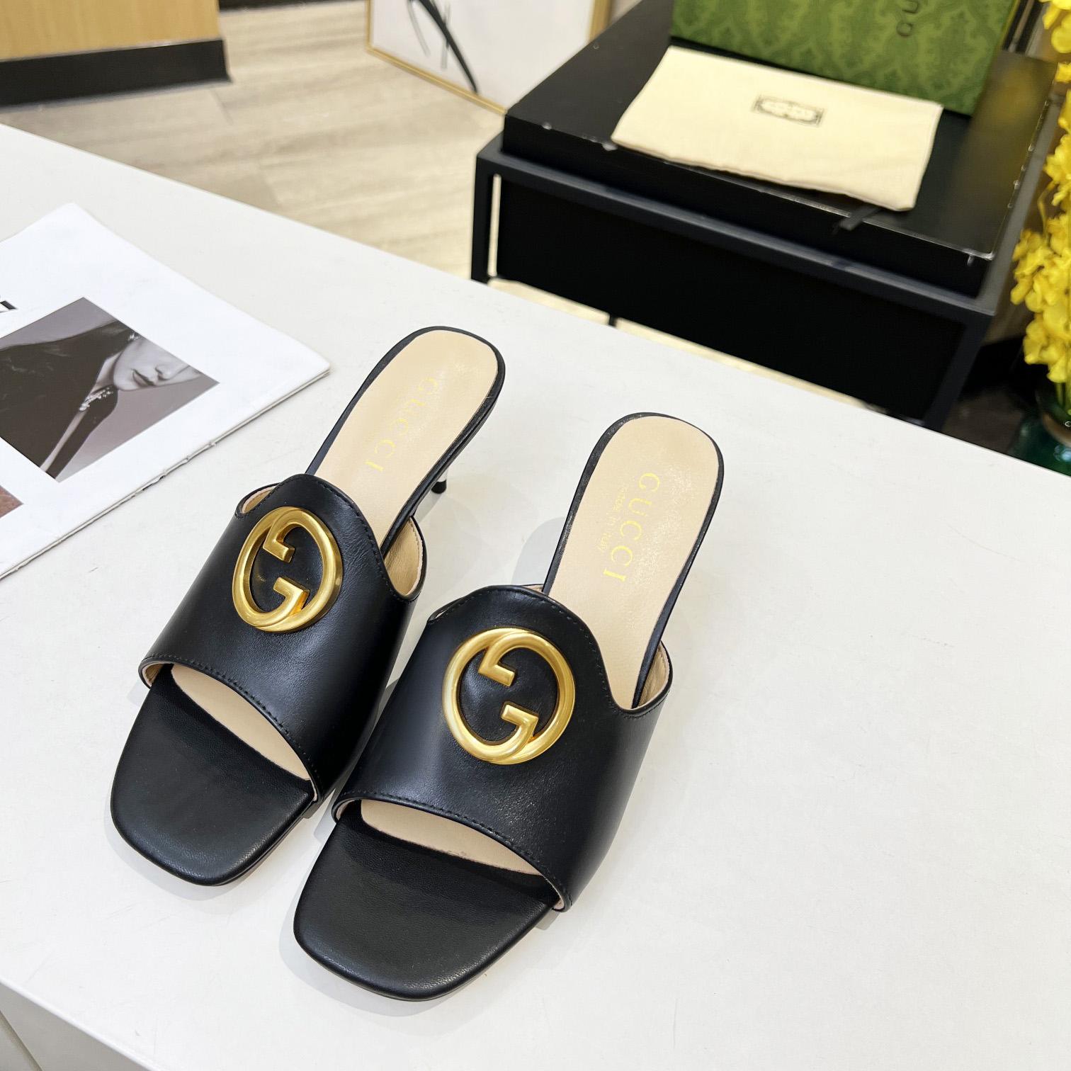 Gucci Blondie Slide Sandal - FashionPlug