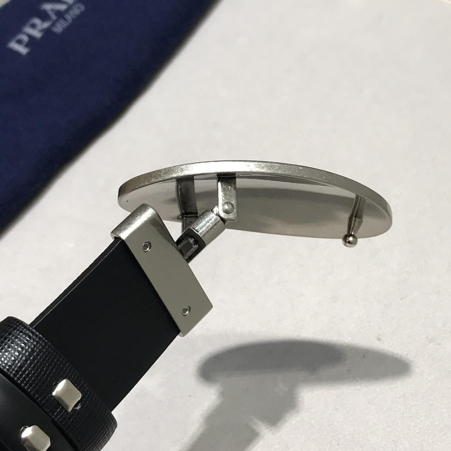 Prada Leather Belt - FashionPlug