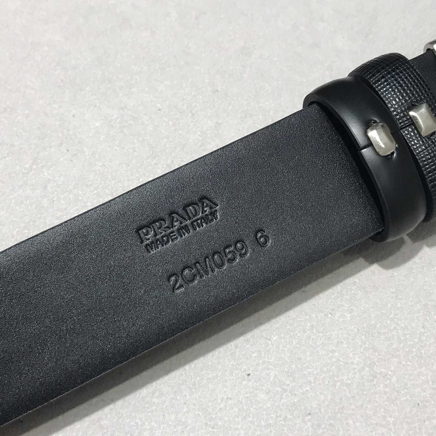 Prada Leather Belt - FashionPlug