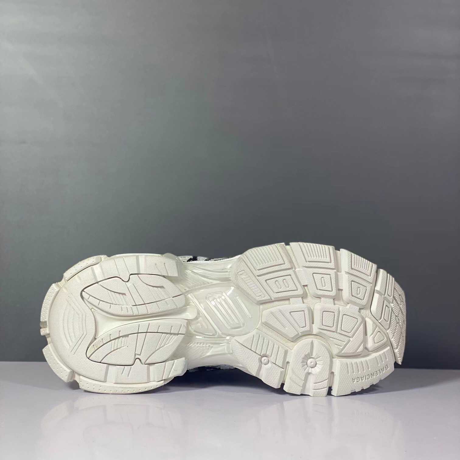 Balenciaga Runner Graffiti Sneaker In White - FashionPlug