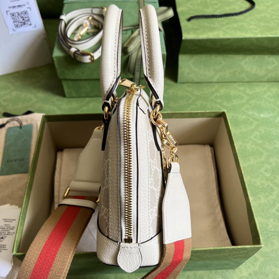Gucci Horsebit 1955 GG Mini Bag(20-19.5-7.5cm) - FashionPlug