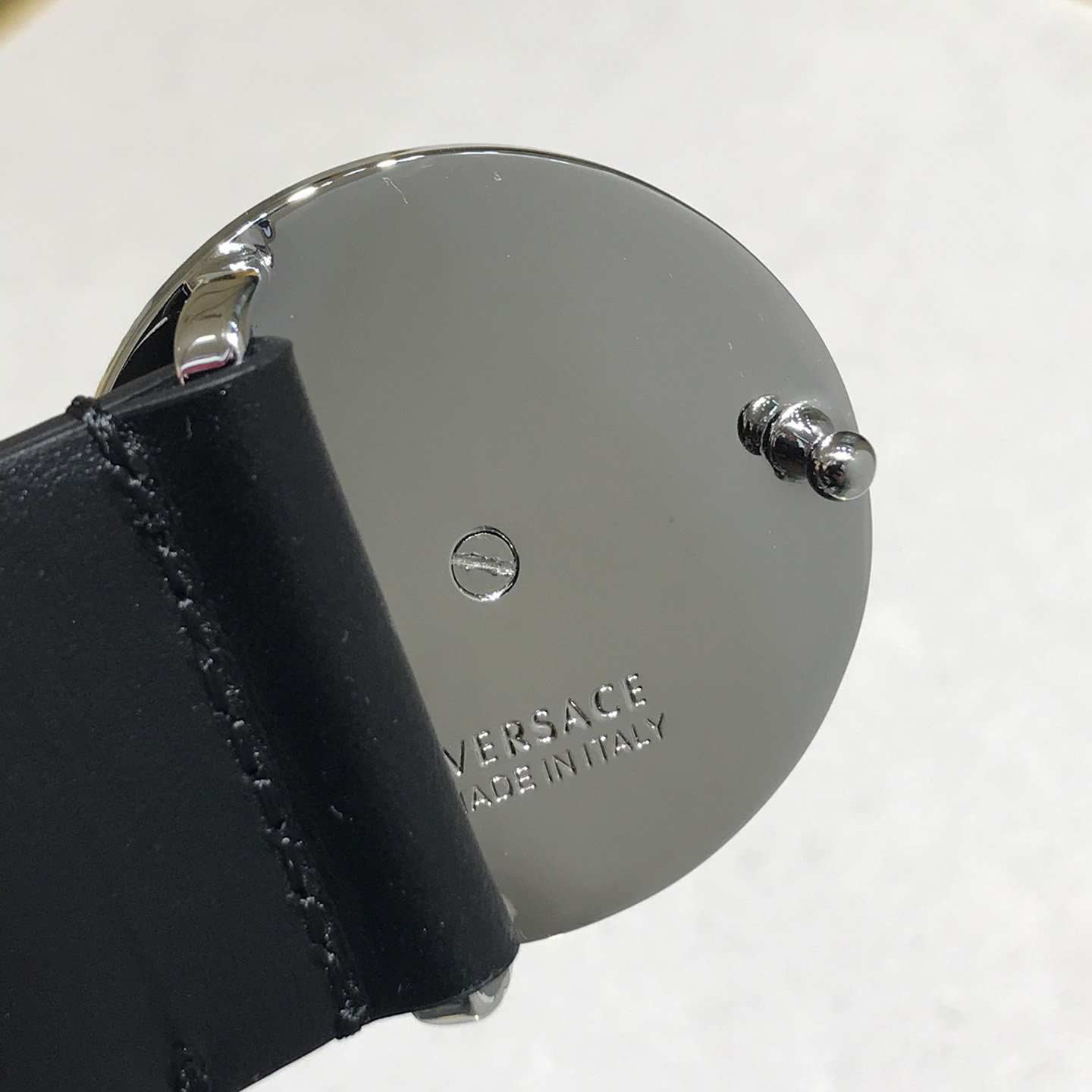 Versace Medusa Leathre Belt    38mm - FashionPlug