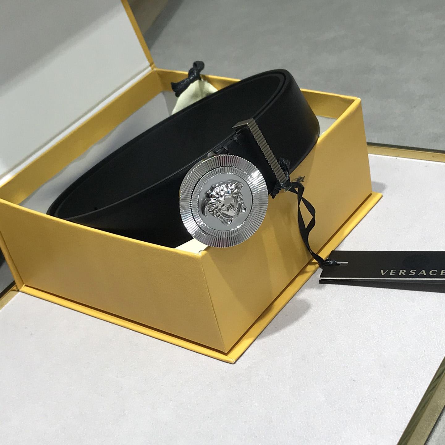 Versace Medusa Leathre Belt    38mm - FashionPlug