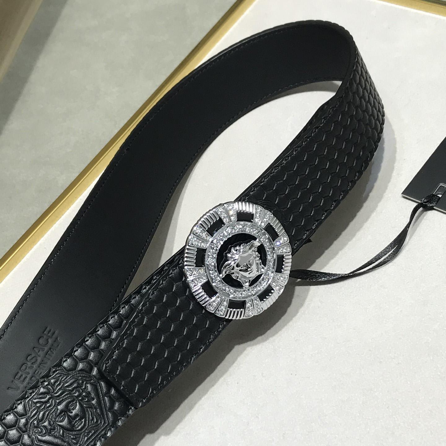 Versace Medusa Leathre Belt    39mm - FashionPlug