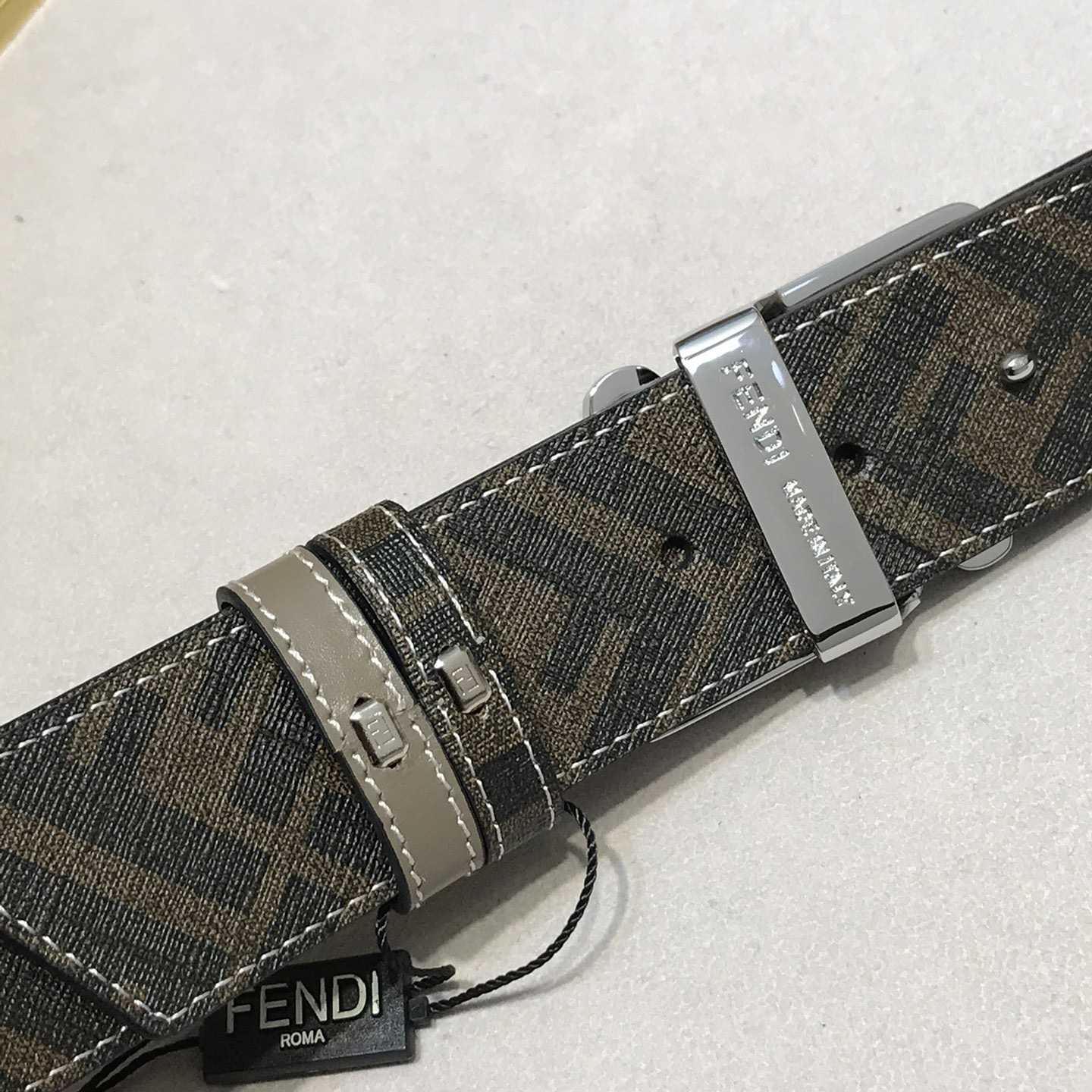 Fendi Leather Belt - FashionPlug