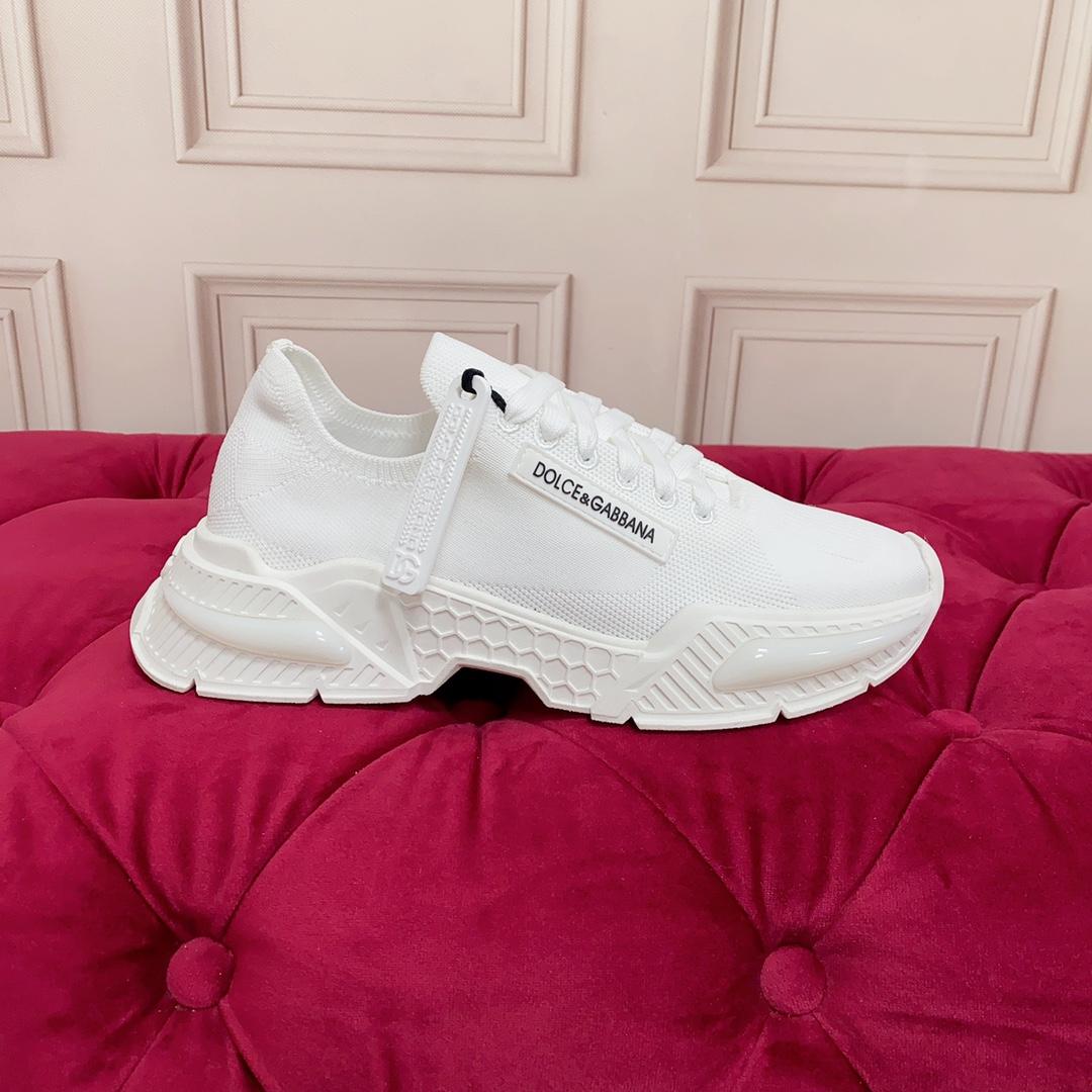 Dolce & Gabbana Stretch Knit Daymaster Sneakers - FashionPlug
