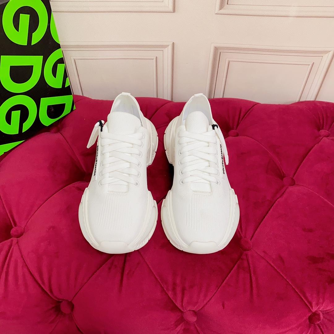 Dolce & Gabbana Stretch Knit Daymaster Sneakers - FashionPlug