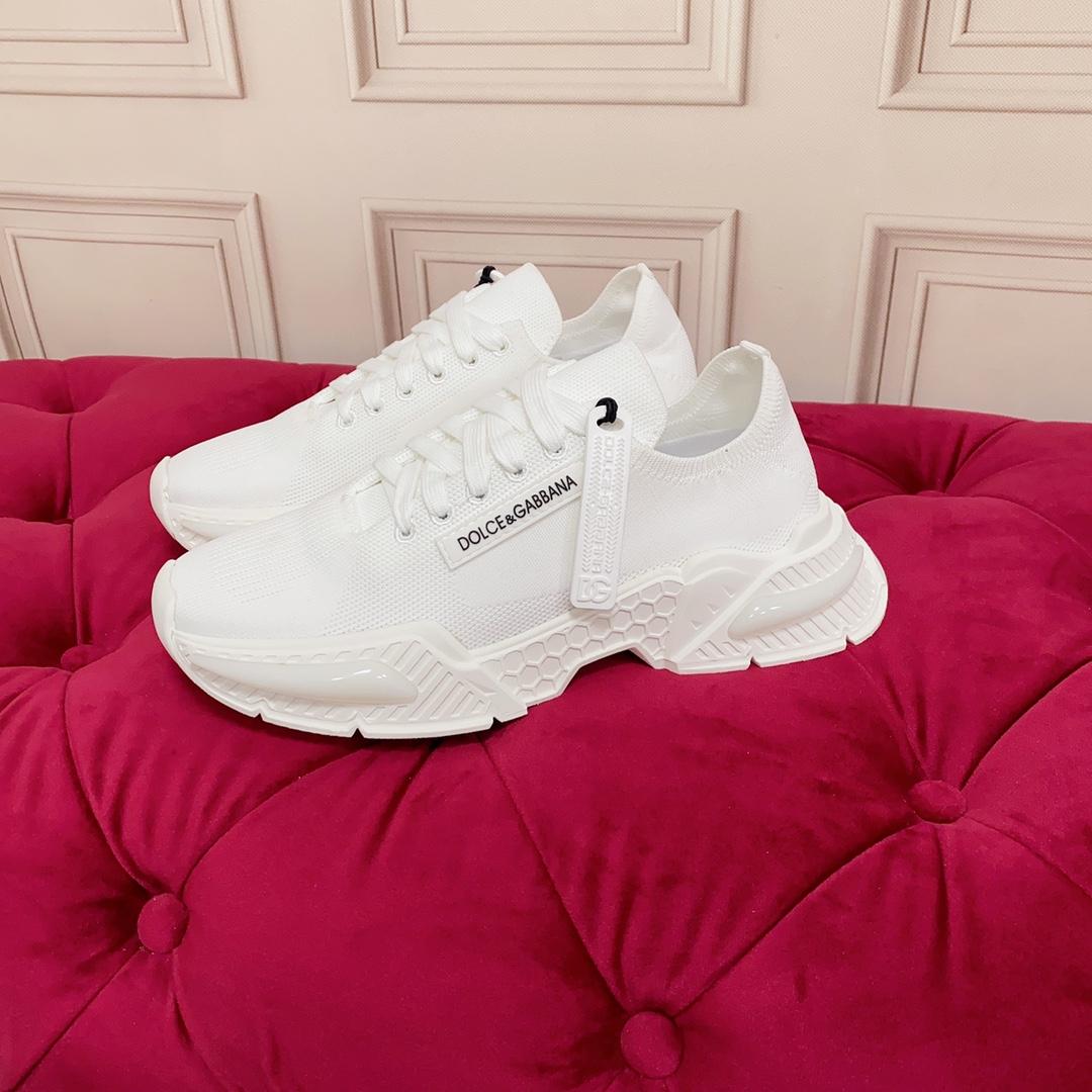 Dolce & Gabbana Stretch Knit Daymaster Sneakers - FashionPlug