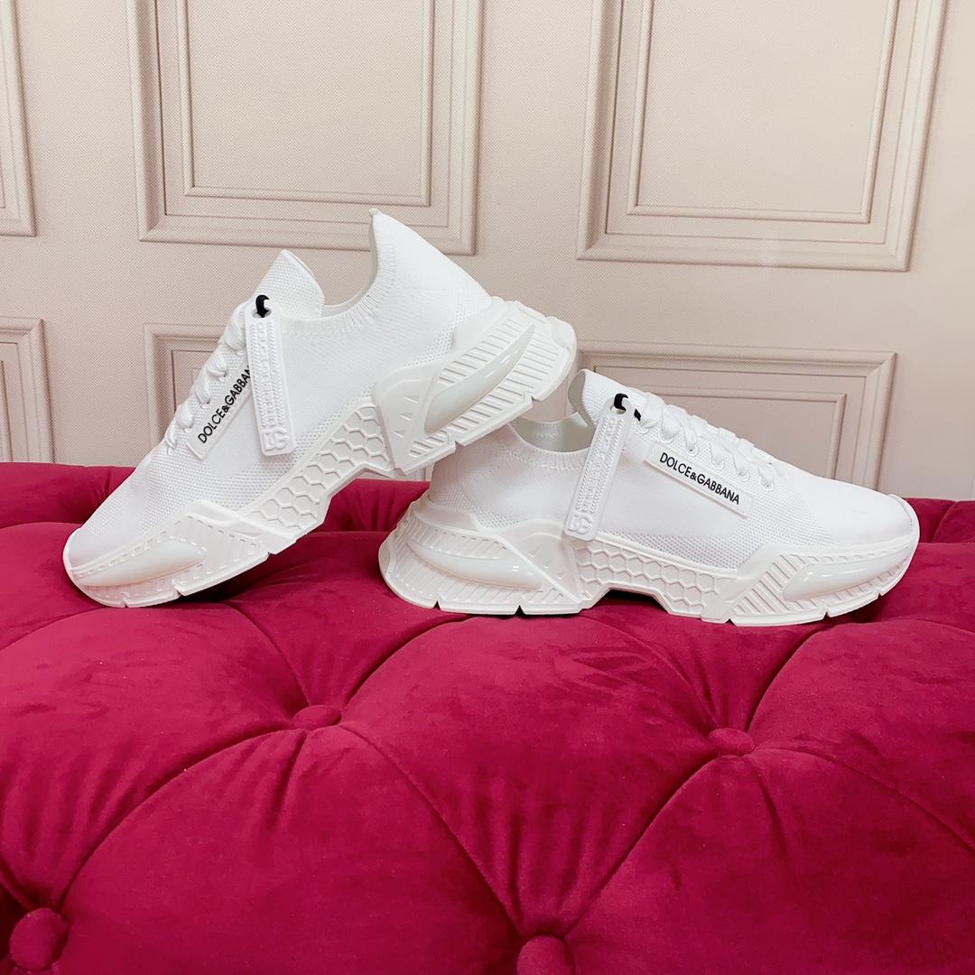 Dolce & Gabbana Stretch Knit Daymaster Sneakers - FashionPlug