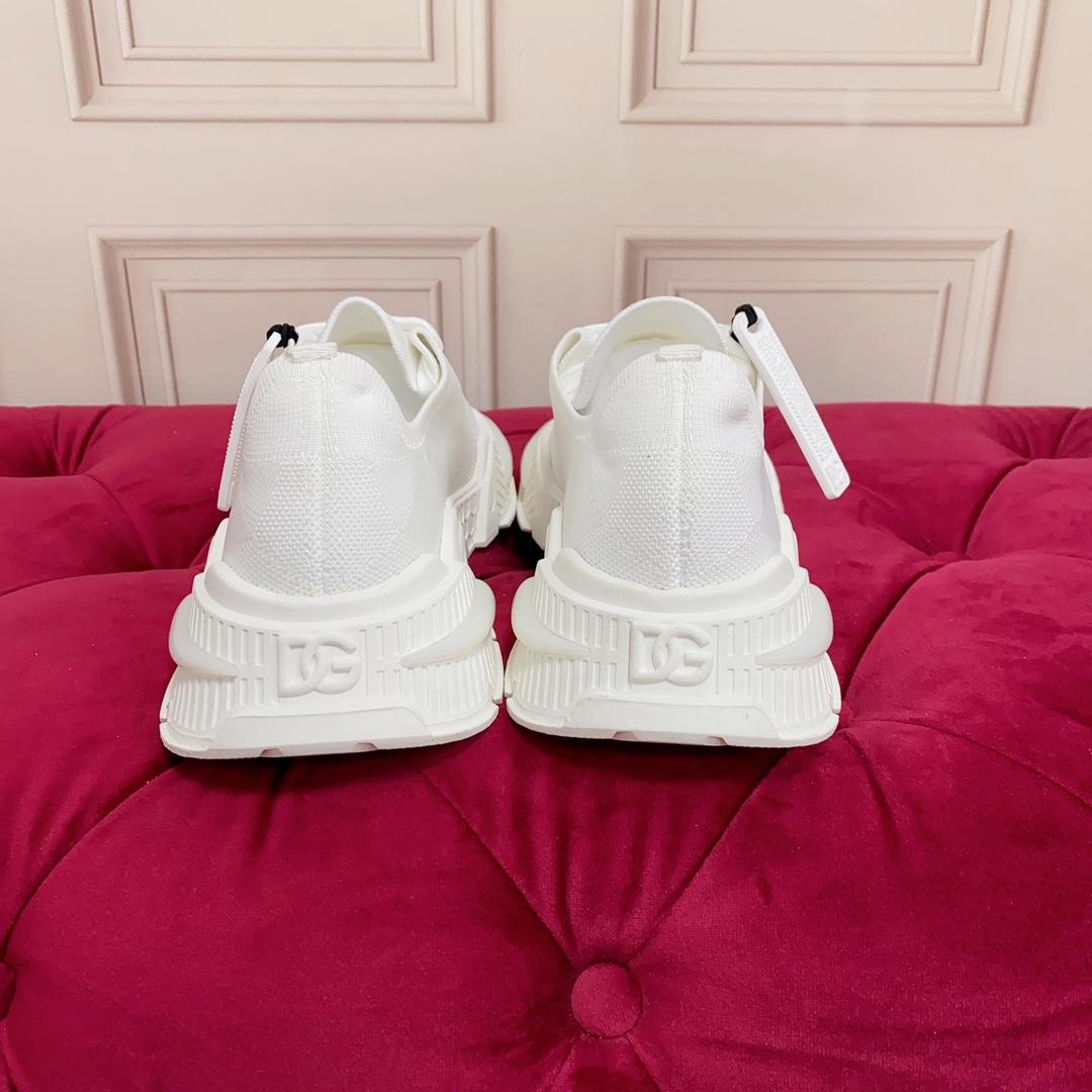 Dolce & Gabbana Stretch Knit Daymaster Sneakers - FashionPlug