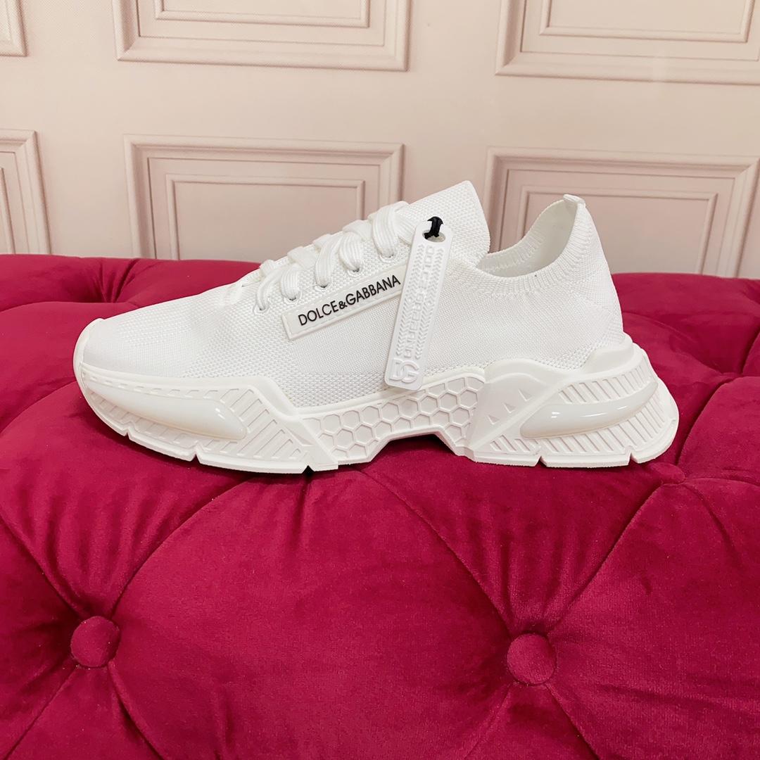 Dolce & Gabbana Stretch Knit Daymaster Sneakers - FashionPlug