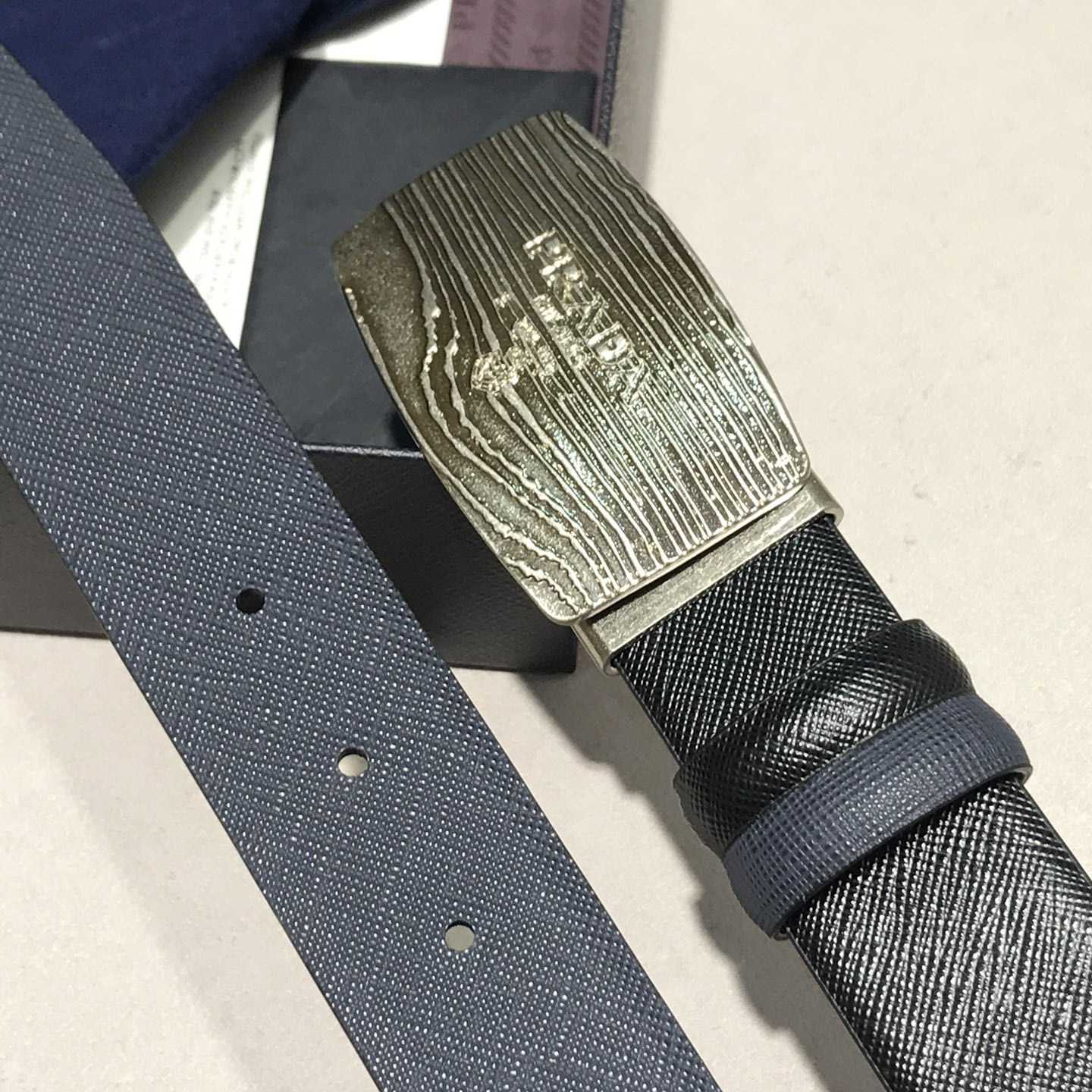 Prada Leather Belt - FashionPlug