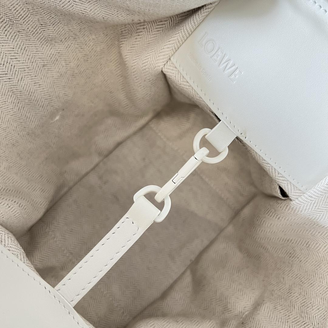 Loewe Compact Hammock In Satin Calfskin - FashionPlug