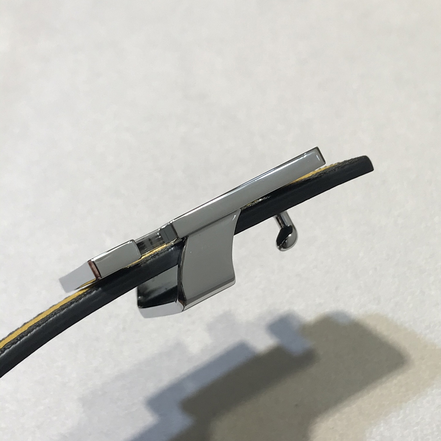 Fendi Black Reversible Leather Belt - FashionPlug