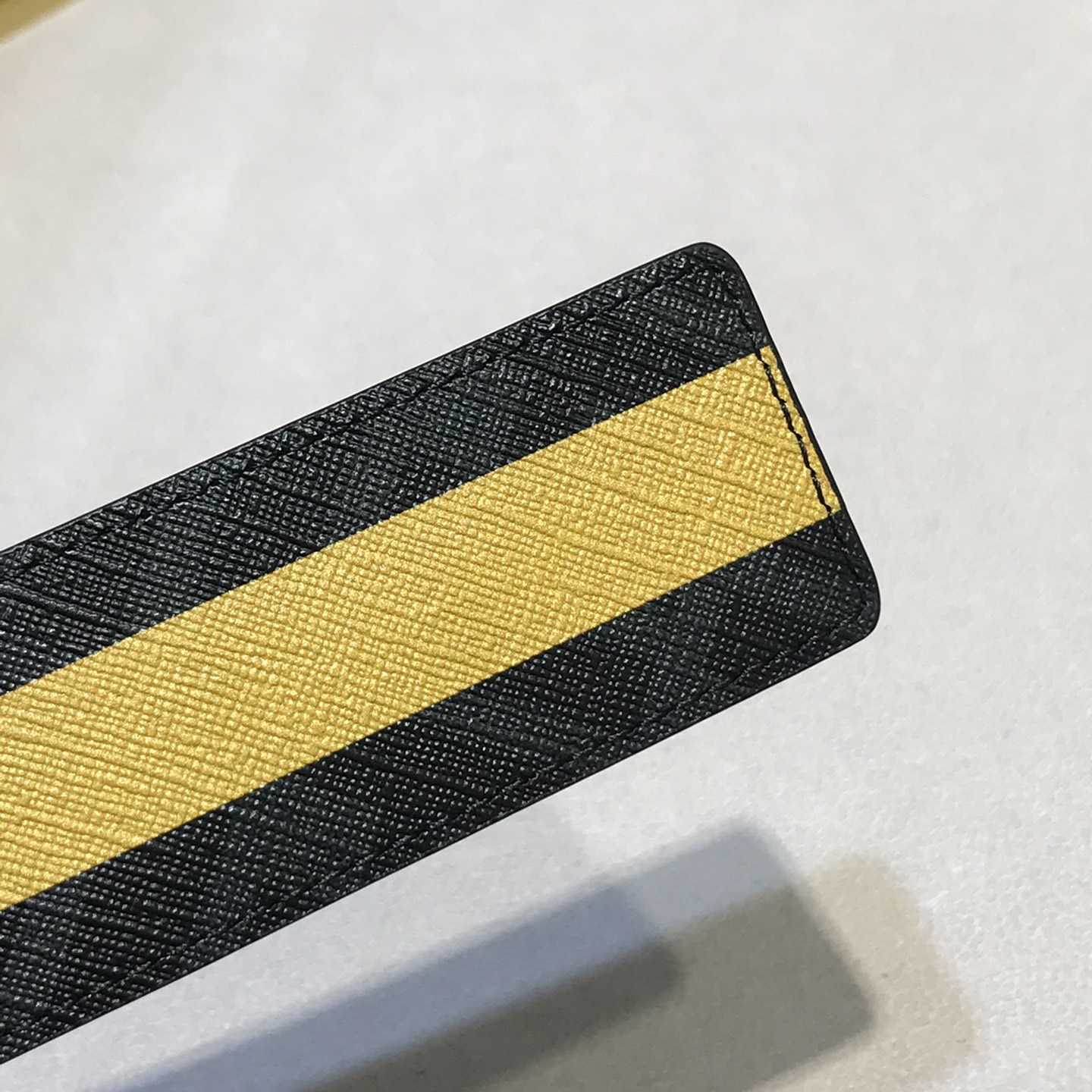 Fendi Black Reversible Leather Belt - FashionPlug
