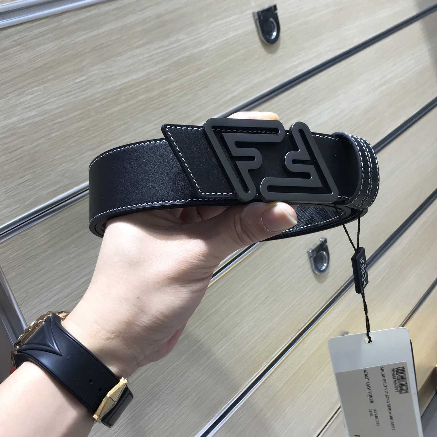 Fendi Leather Belt - FashionPlug