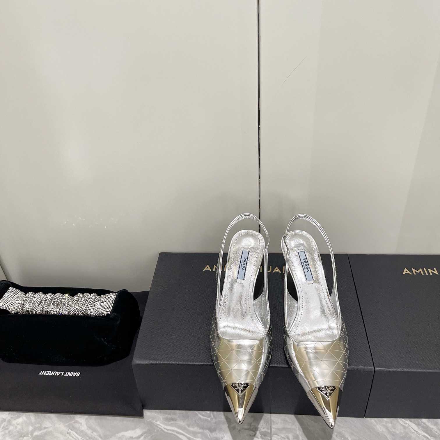 Prada 75mm Slingback Pump - FashionPlug