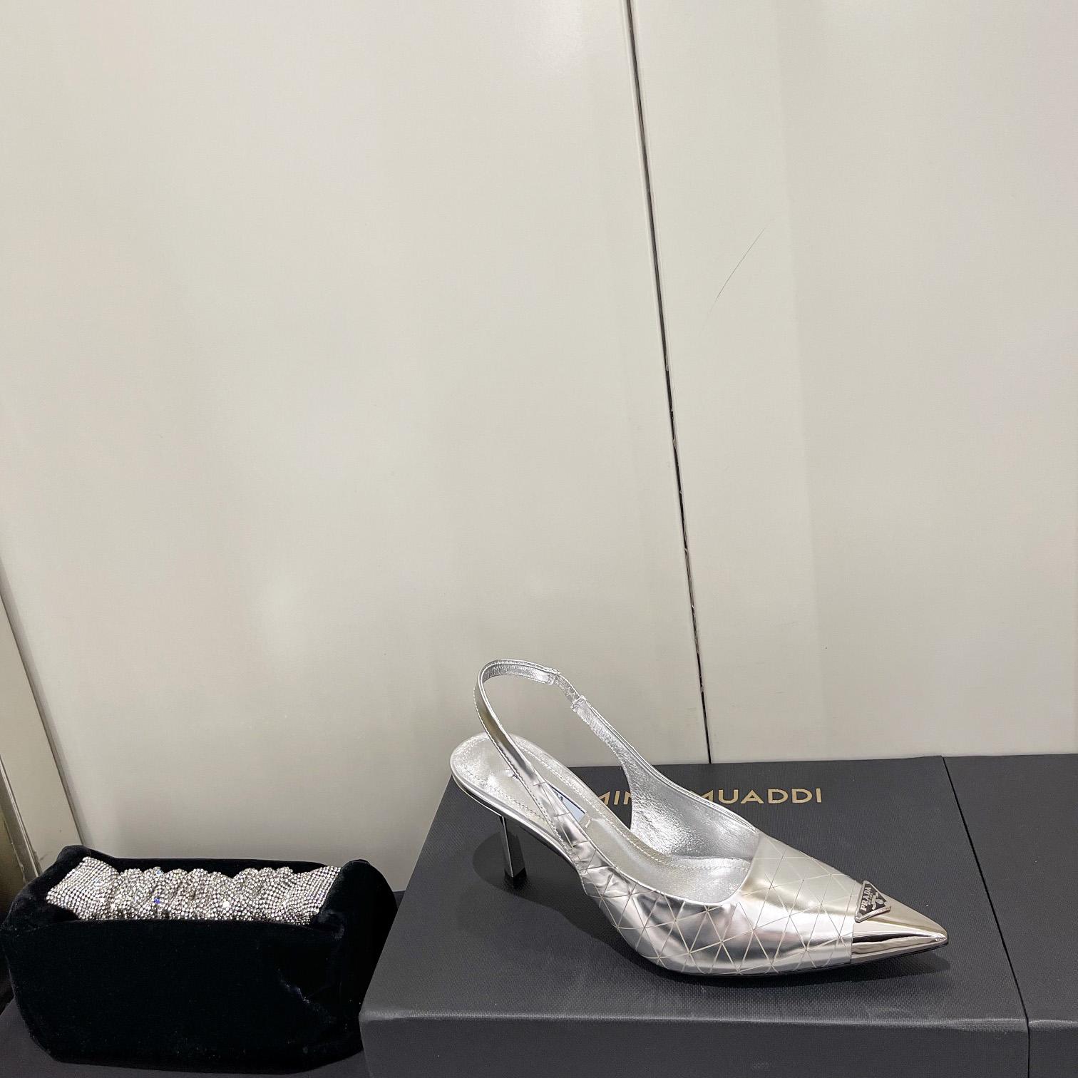 Prada 75mm Slingback Pump - FashionPlug