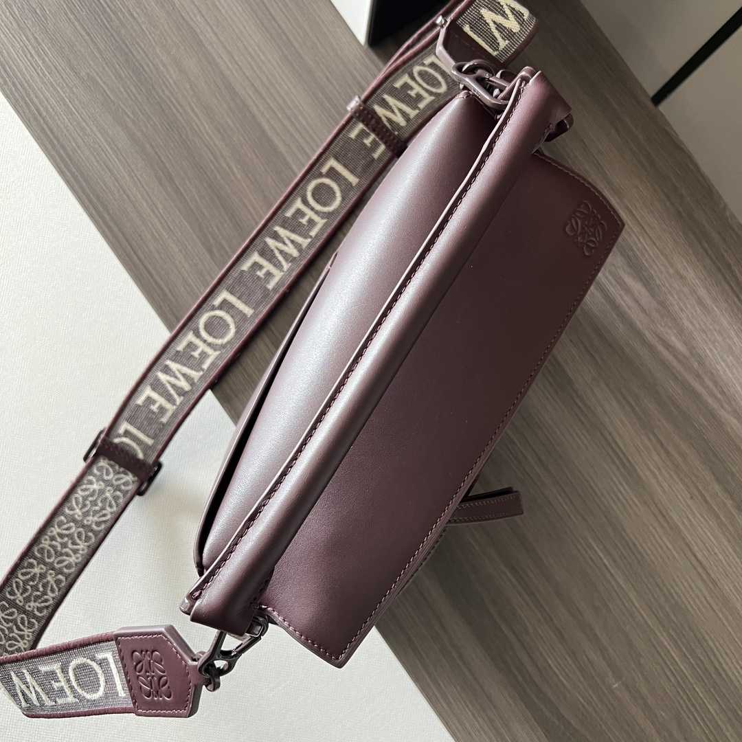 Loewe Small Puzzle Edge Bag In Satin Calfskin - FashionPlug