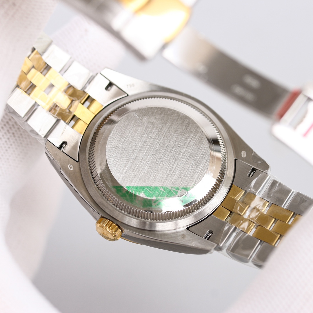 Rolex Datejust Oystersteel Steel Yellow Gold Dark Grey Dial Jubilee - FashionPlug