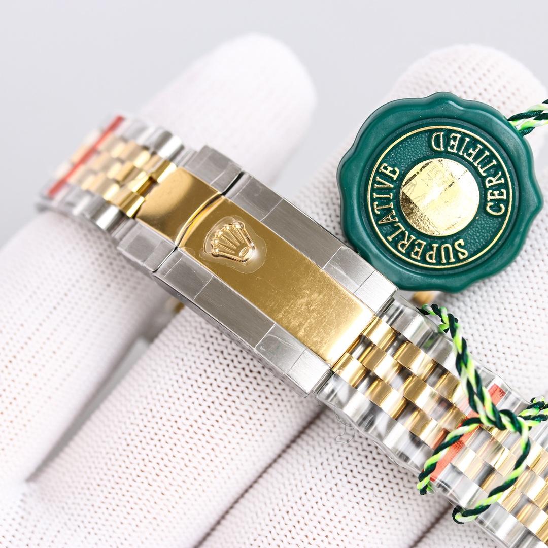 Rolex Datejust Oystersteel Steel Yellow Gold Dark Grey Dial Jubilee - FashionPlug