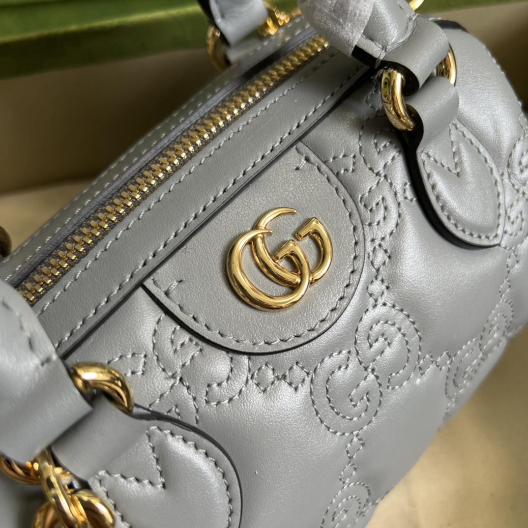 Gucci GG Matelassé Mini Bag(19*13*11cm) - FashionPlug