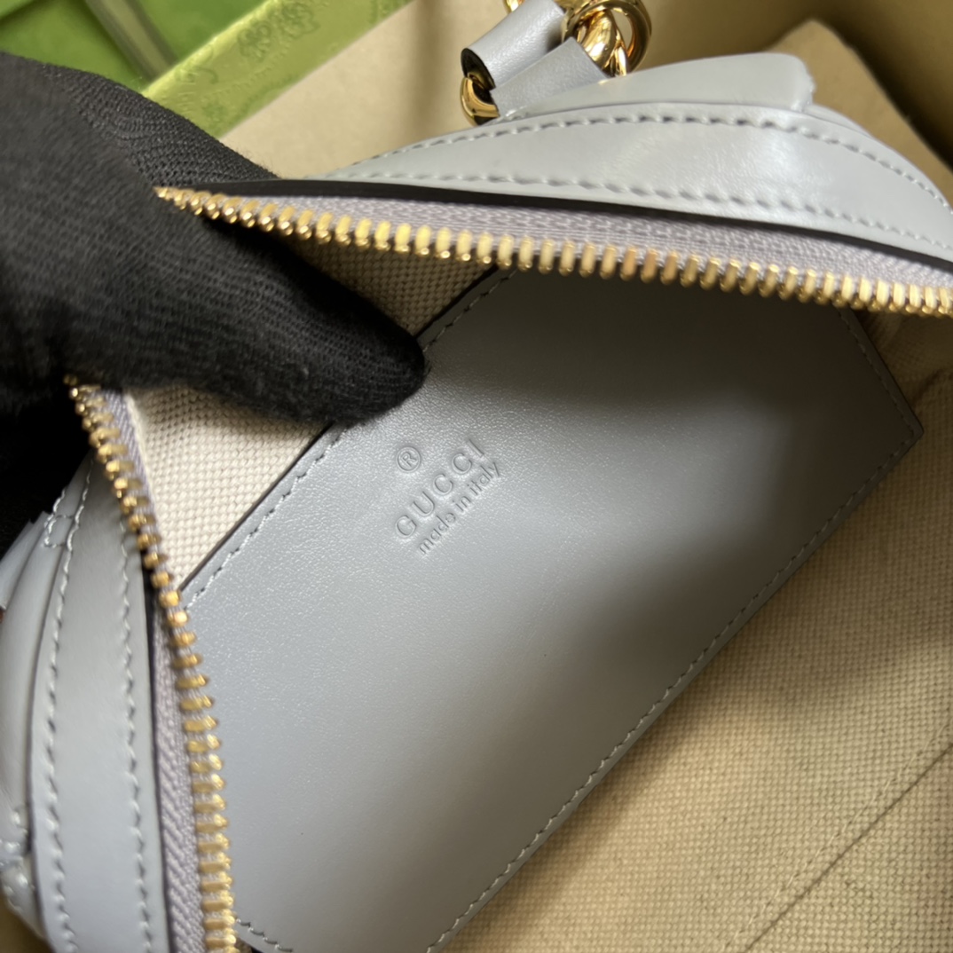 Gucci GG Matelassé Mini Bag(19*13*11cm) - FashionPlug