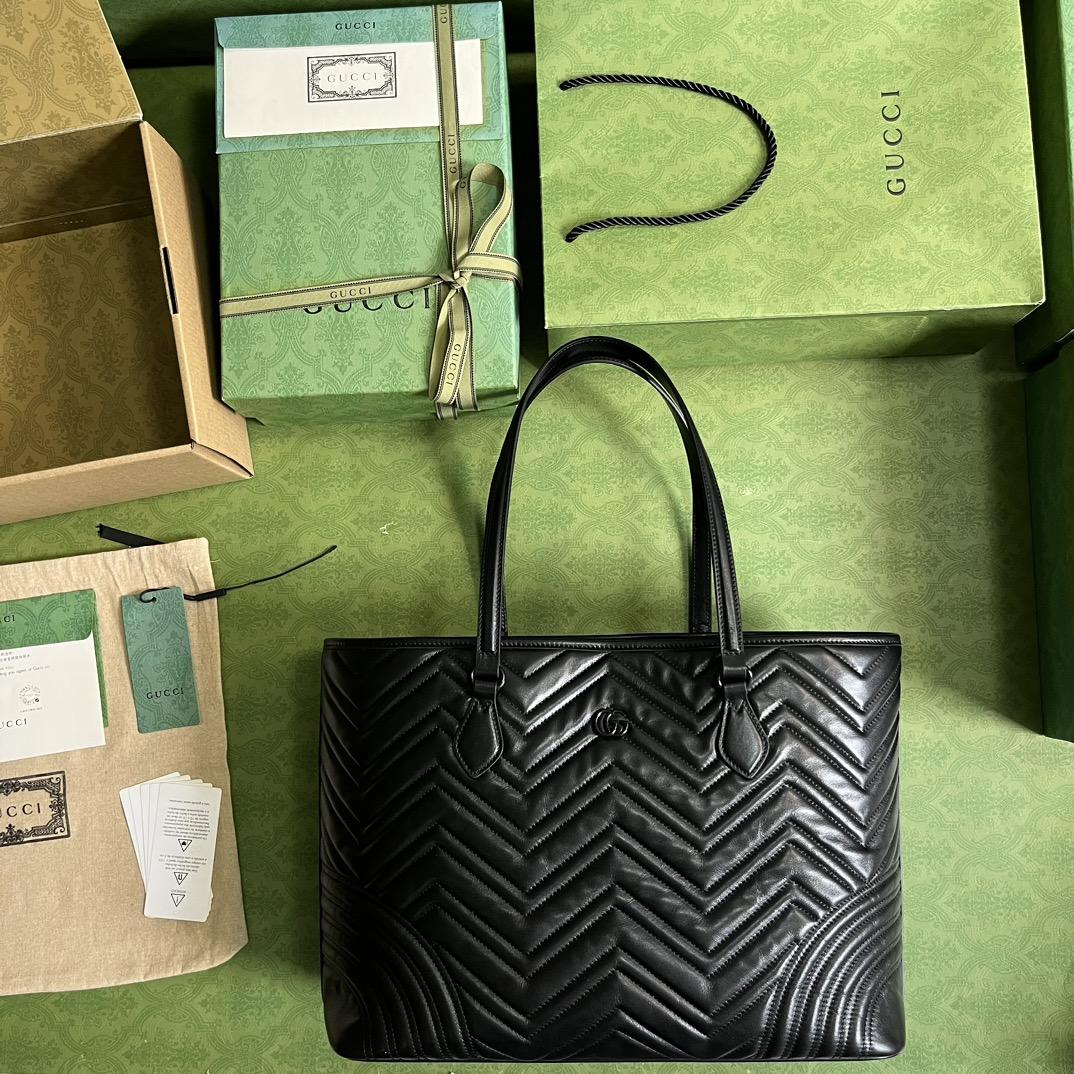 Gucci GG Marmont Large Tote Bag(38.5-29-14cm) - FashionPlug