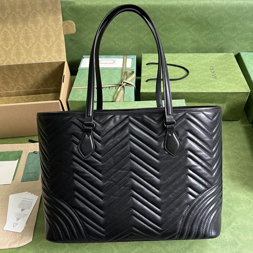 Gucci GG Marmont Large Tote Bag(38.5-29-14cm) - FashionPlug