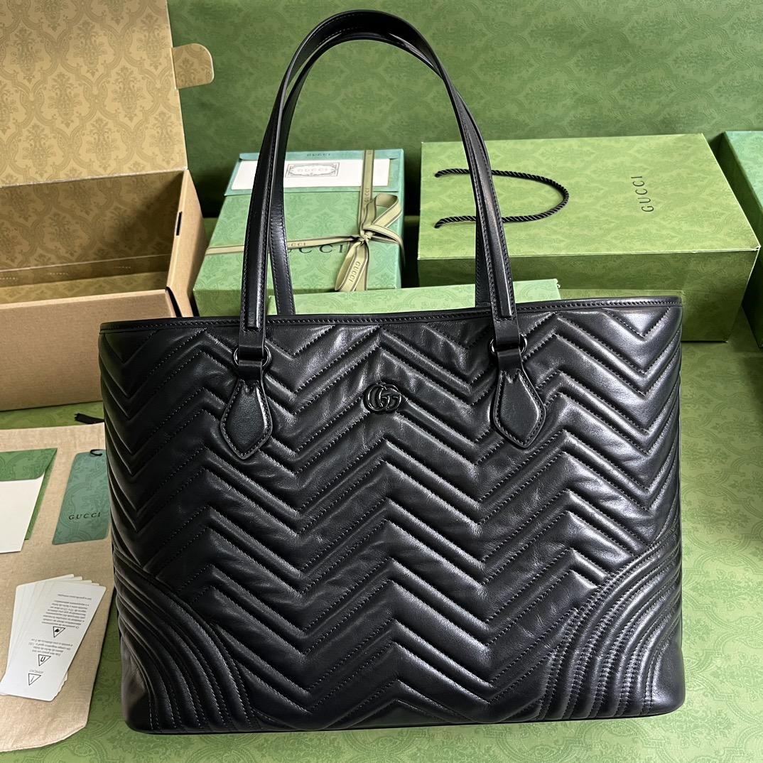 Gucci GG Marmont Large Tote Bag(38.5-29-14cm) - FashionPlug