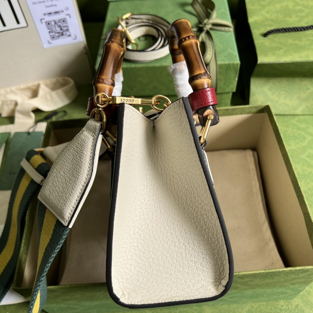 Gucci Diana Mini Tote Bag(20*16*10cm) - FashionPlug