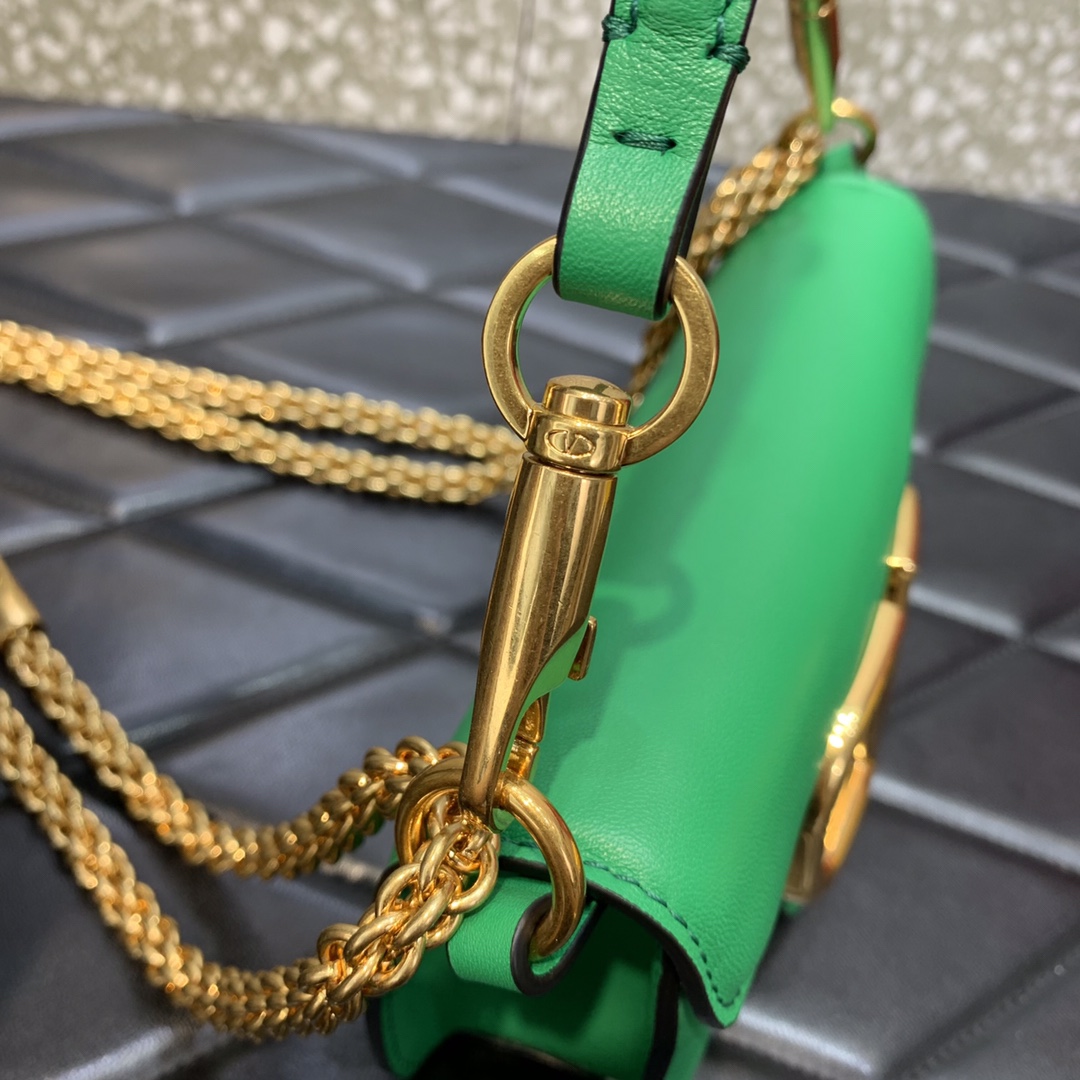Valenti  Locò Small Shoulder Bag In Calfskin - FashionPlug