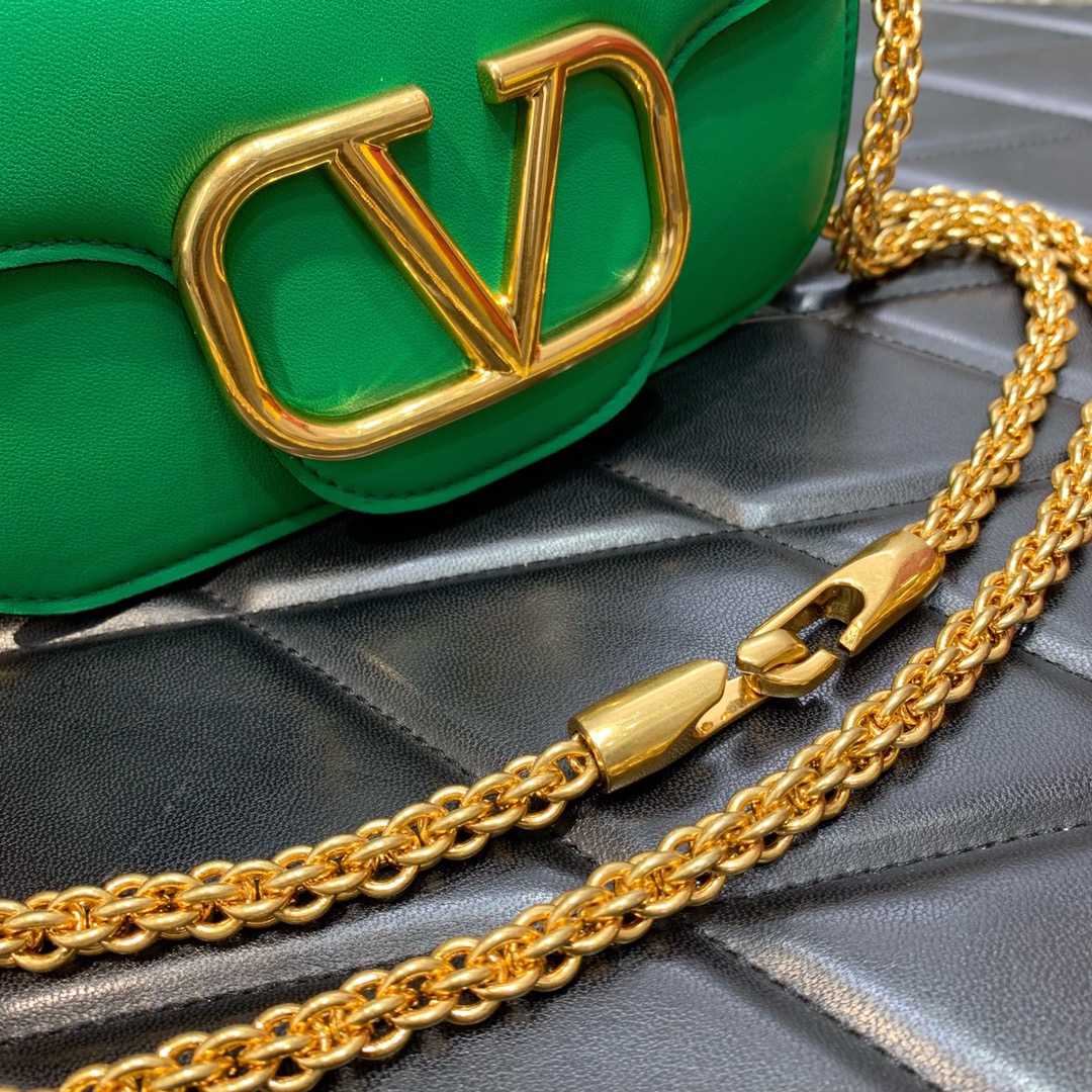 Valenti  Locò Small Shoulder Bag In Calfskin - FashionPlug