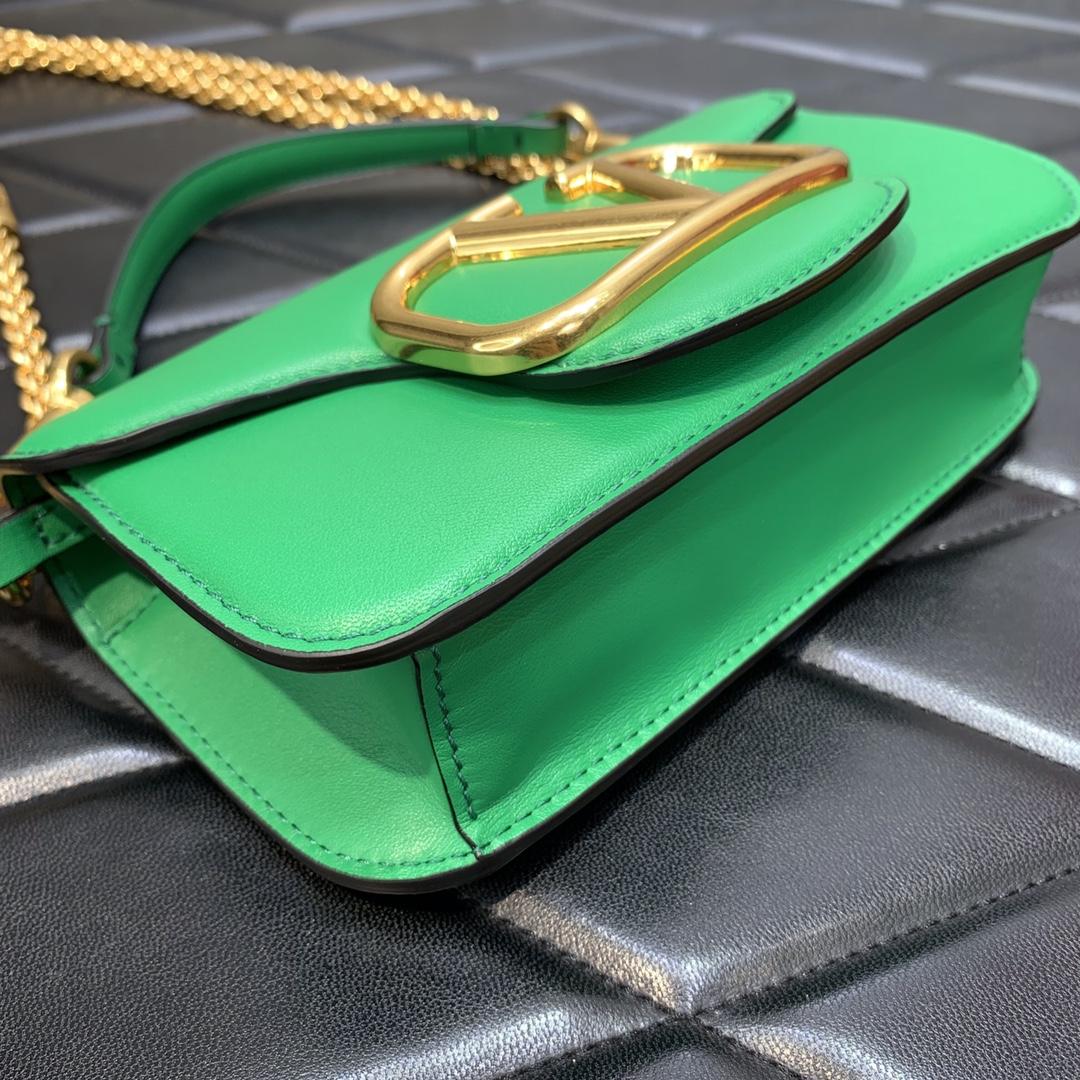 Valenti  Locò Small Shoulder Bag In Calfskin - FashionPlug