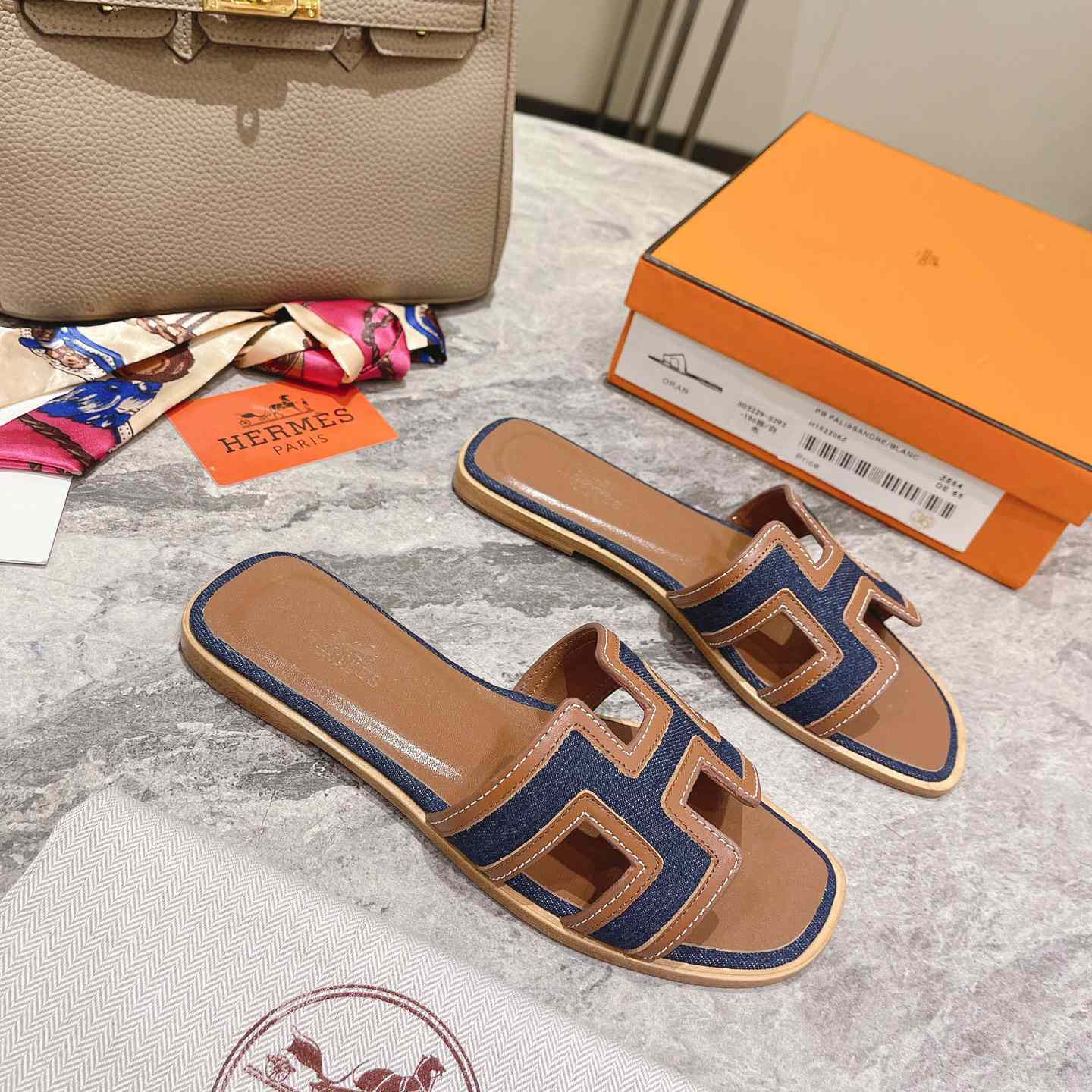 Hermes Oran Sandal - FashionPlug