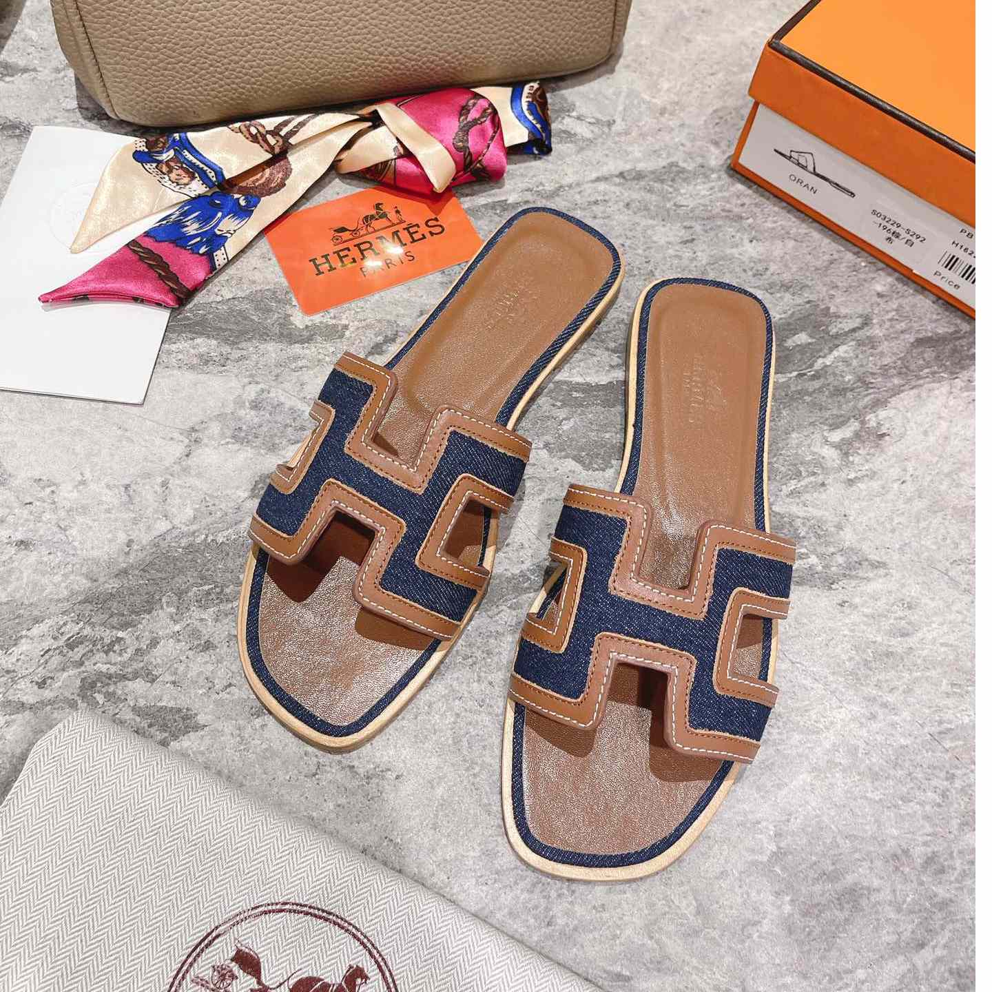 Hermes Oran Sandal - FashionPlug