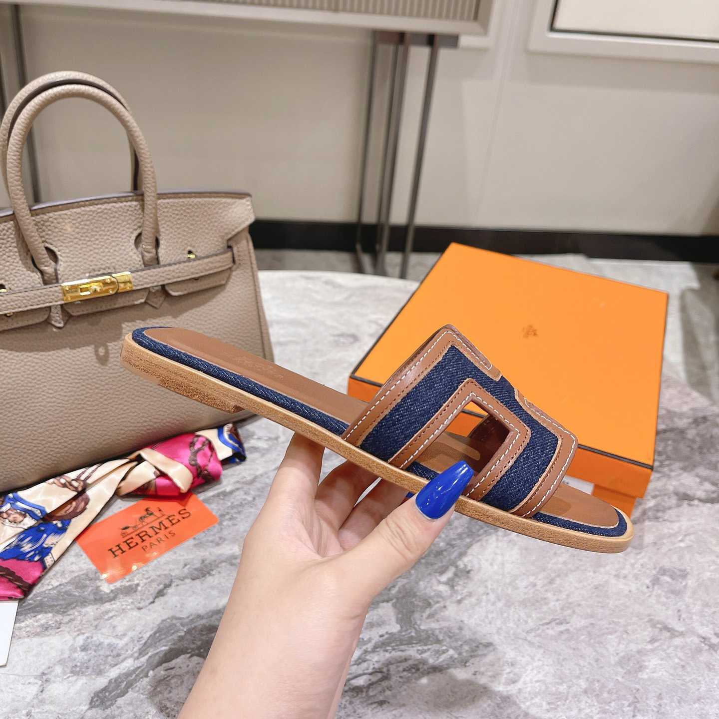 Hermes Oran Sandal - FashionPlug