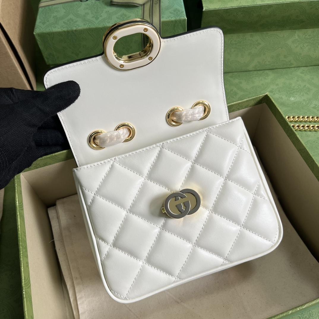 Gucci Deco Mini Shoulder Bag (18-14.5-8cm) - FashionPlug