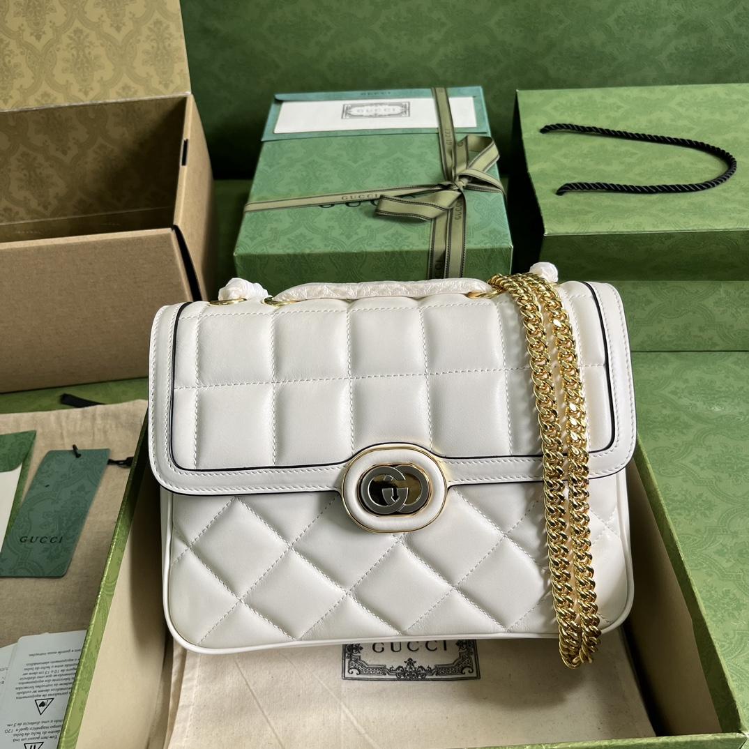 Gucci Deco Small Shoulder Bag (25-19.5-8cm) - FashionPlug