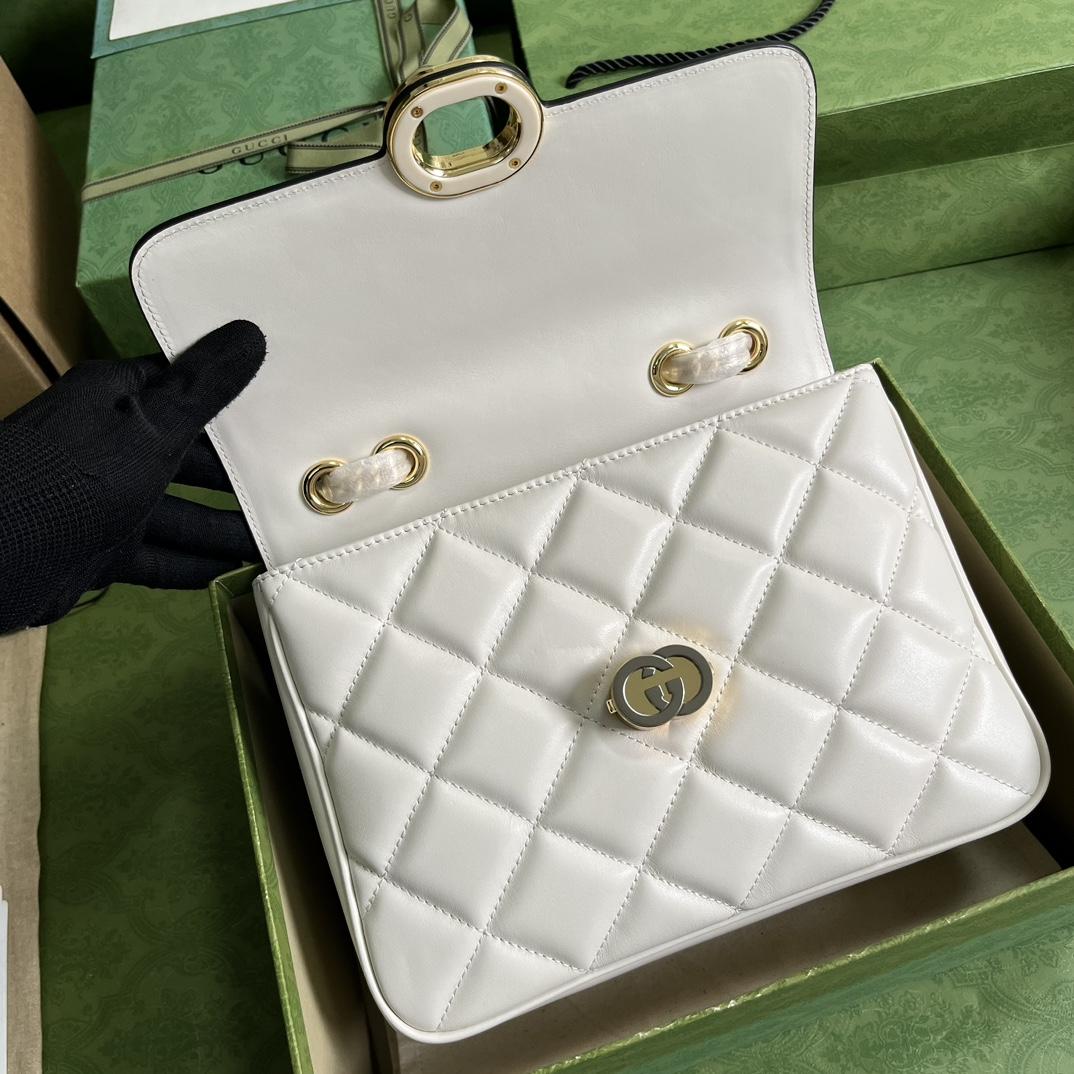 Gucci Deco Small Shoulder Bag (25-19.5-8cm) - FashionPlug