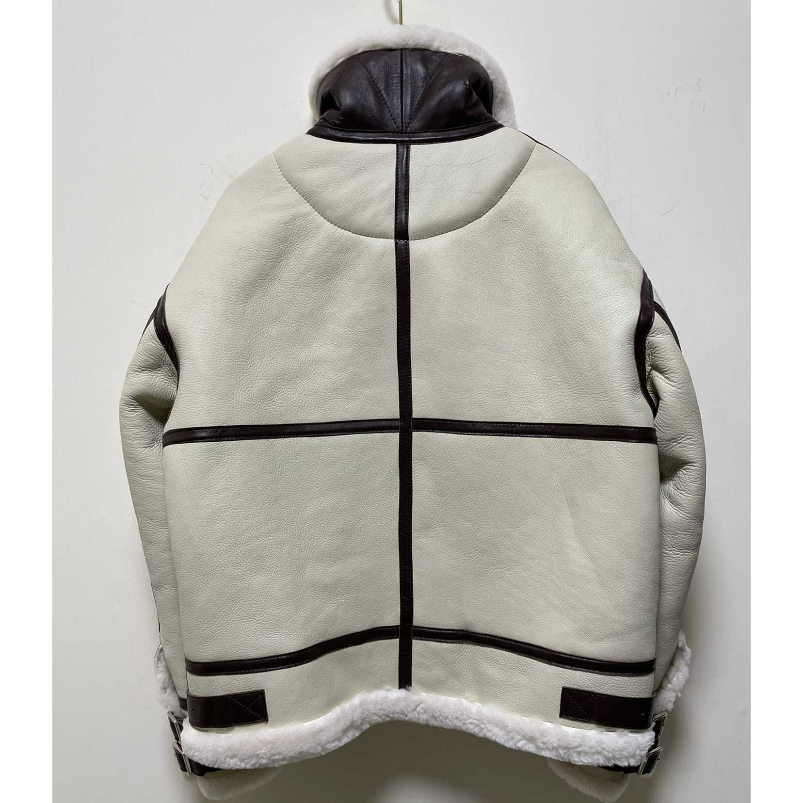 Loewe Aviator Jacket In Shearling - FashionPlug